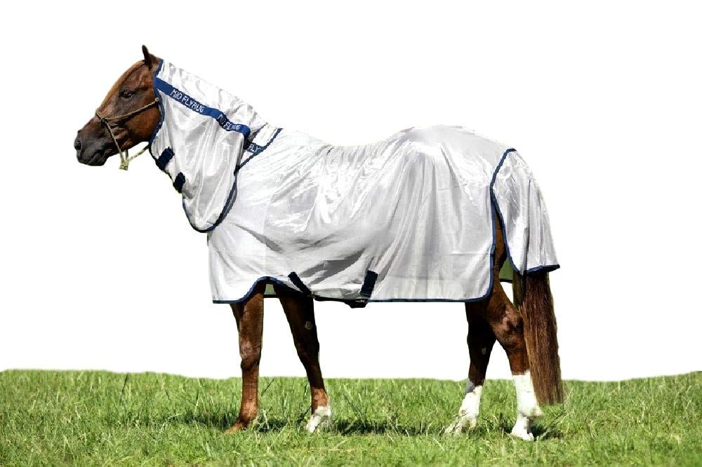 Horseware Amigo Mio Fly Rug Fly Blanket Bronze / Navy 5ft6" - PawsPlanet Australia