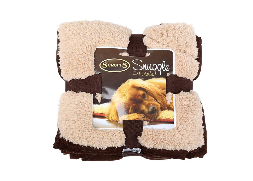 Scruffs Snuggle Blanket - Brown - PawsPlanet Australia