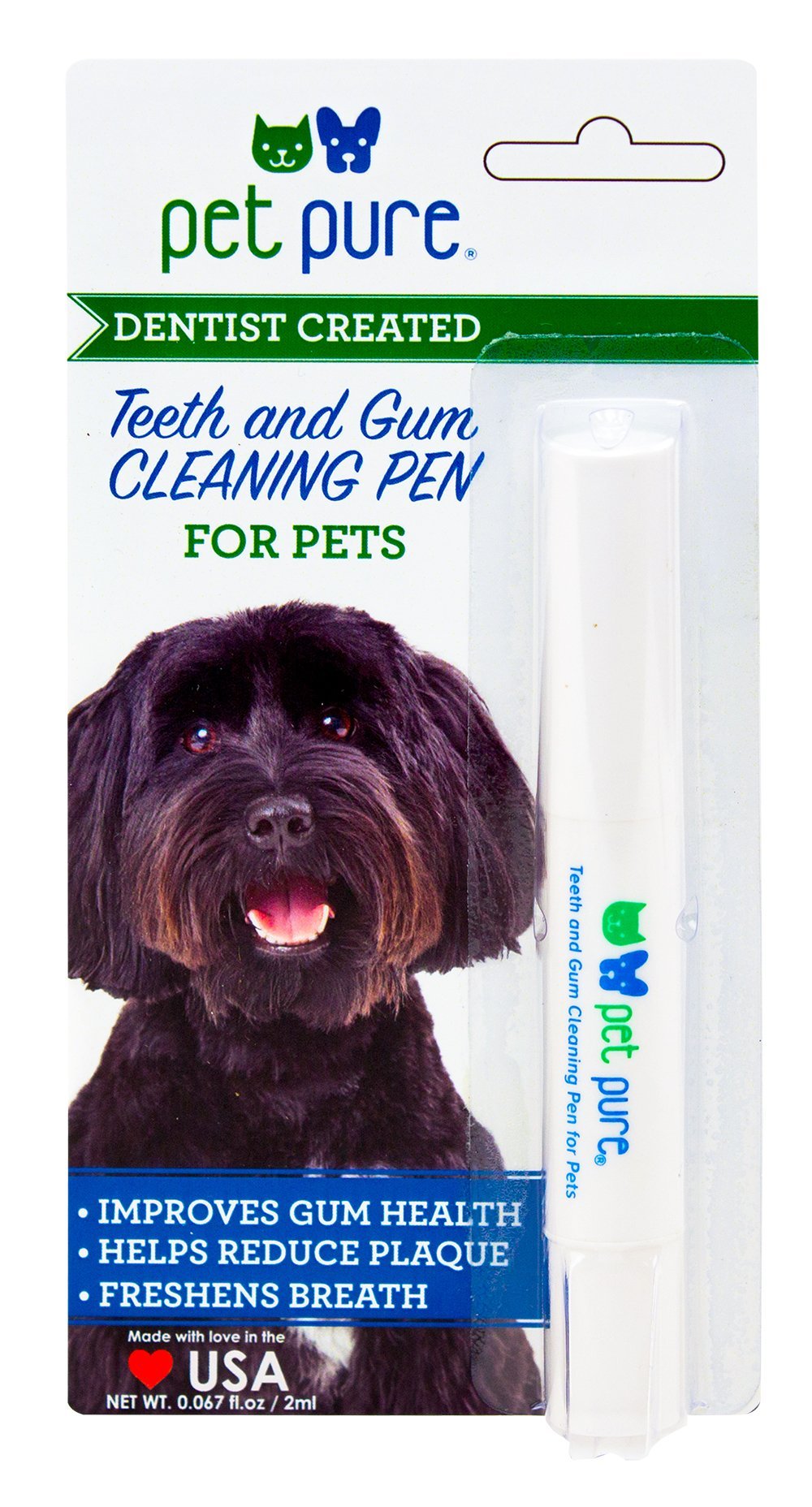 Dr. Brite Pet Pure Teeth and Gum Cleaning Pen (0.067 Fl Oz) Sweet Parsley - PawsPlanet Australia