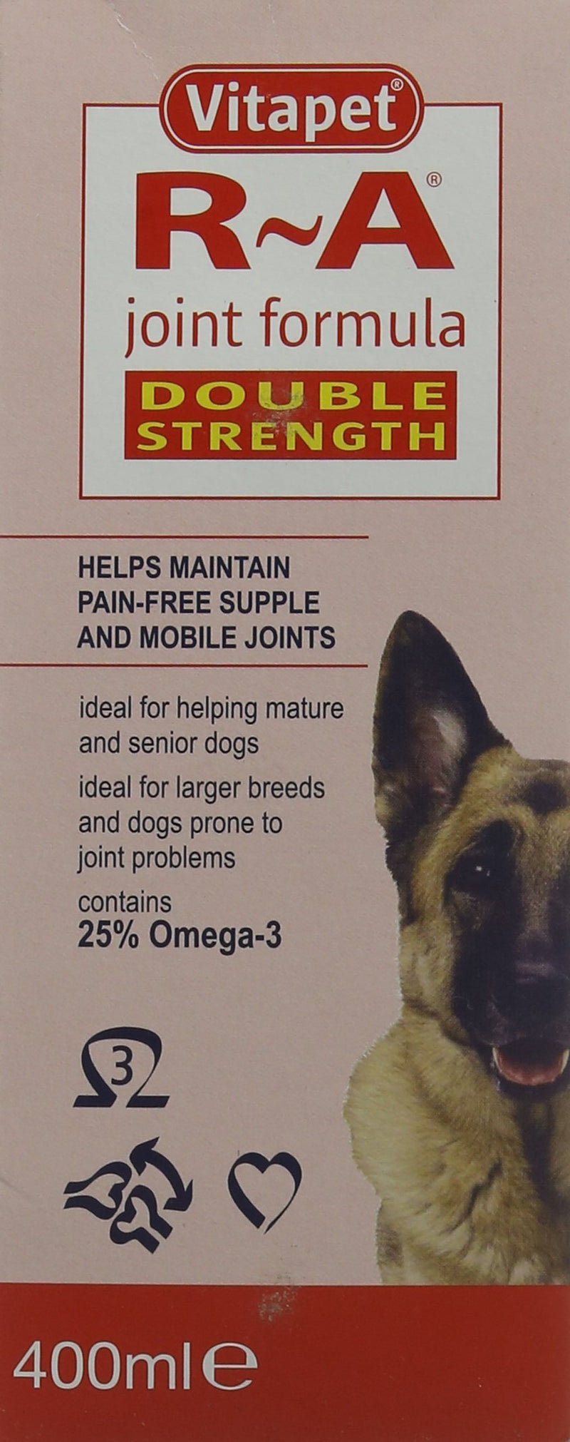 Vitapet Vita Double Strength RA Formula, 400ml 400 ml - PawsPlanet Australia