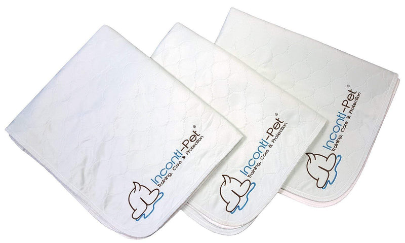 Inconti-Pet | Washable Puppy Training Pad | Made to NHS Standard | Quick Dry | Leakproof | Odour Controlling | 90Cm X 75Cm Medium 90cm x 75cm - PawsPlanet Australia