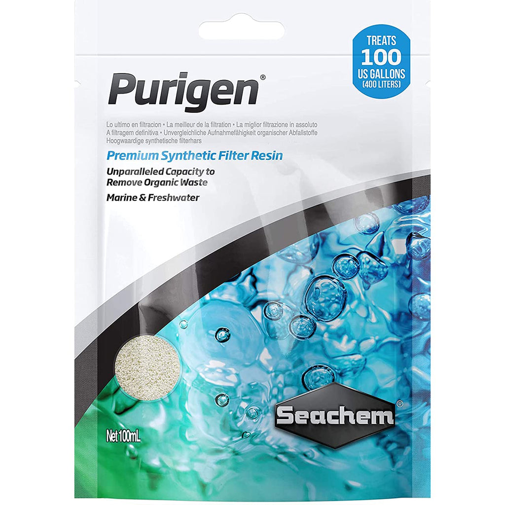 Seachem Purigen 100 ml Bagged Aquarium Fish Tank Filter Media 1 - PawsPlanet Australia