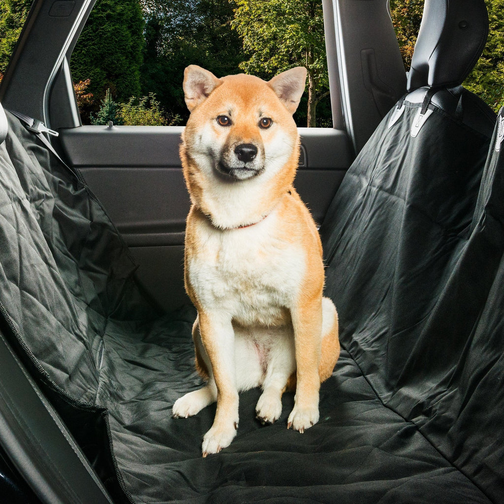 Bishopstone Pets Back Seat Cover and Hammock for Dogs Waterproof Car Upholstery Protector - PawsPlanet Australia