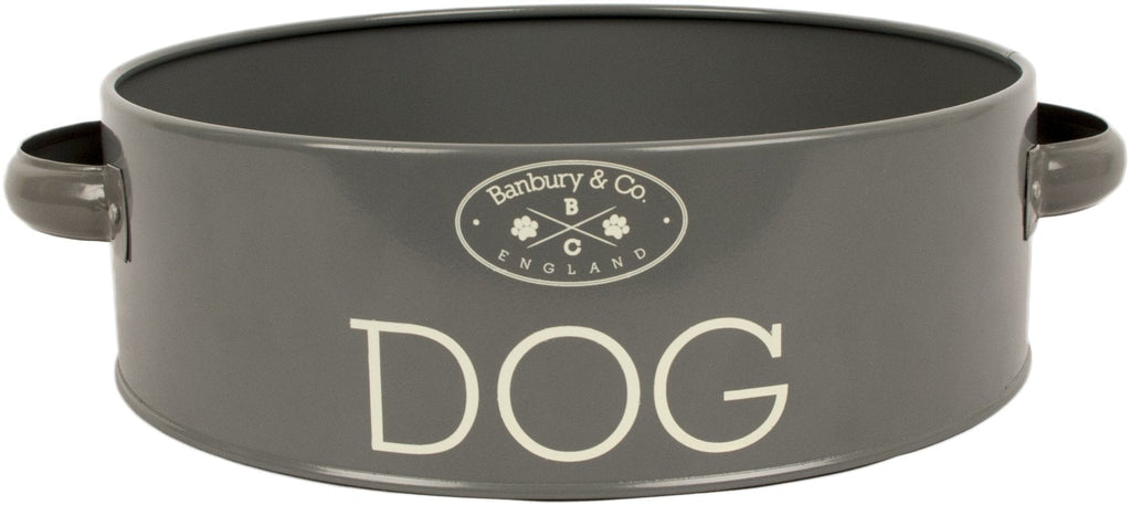 Banbury & Co Dog Feeding Tin, clear - PawsPlanet Australia