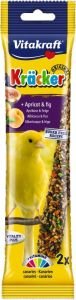 Vitakraft Kracker Canary Treat Sticks with Apricot and Fig 2pk Case of 7 - PawsPlanet Australia