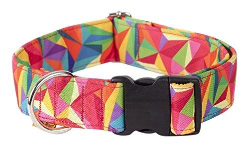 Dingo Patterned Collar for Dog with Plastic Buckle Handmade America Colorado Style 15510 - PawsPlanet Australia