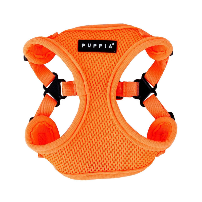 [Australia] - Puppia Authentic Neon Soft Harness C Medium Orange 