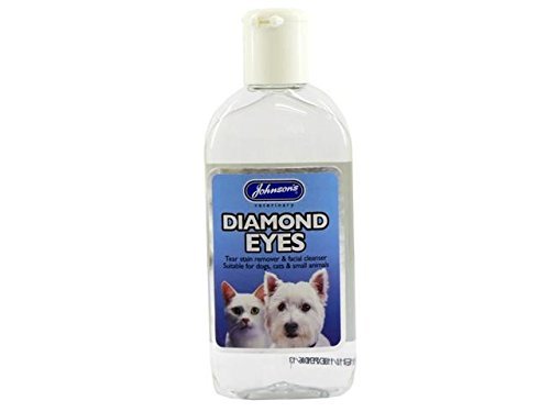 (12 Pack) Johnson's Vet - Diamond Eyes (Tear Stain/ Facail Cleanser) 125ml - PawsPlanet Australia