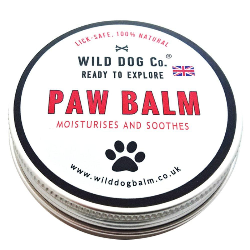 Dog Paw Balm natural organic soother for cracked, dry, itchy paws and pads. Ointment paw butter for dogs. Cruelty-free, soothing, moisturising, anti-fungal, transforms cracked, rough dry paws. 60mls - PawsPlanet Australia