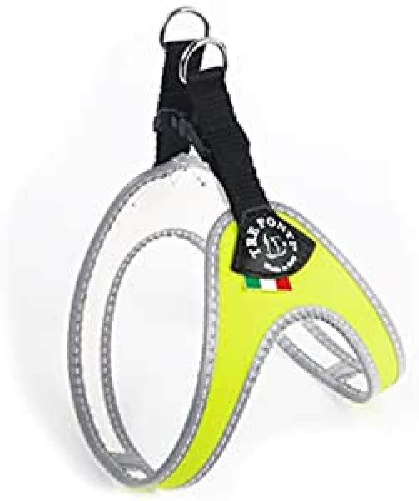 Tre Ponti Easy Fit Fix Neon Dog Harness, Size 3, Yellow - PawsPlanet Australia