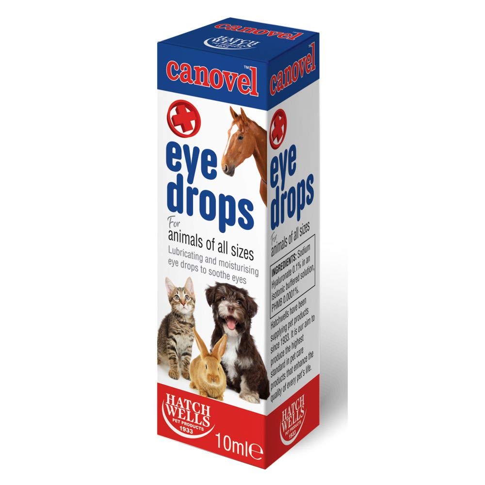 Canovel Eye Drops, 10ml, clear - PawsPlanet Australia