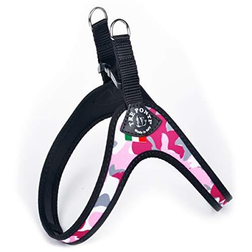 Tre Ponti Easy Fit Fix Dog Harness, Size 1.5, Pink Camouflage - PawsPlanet Australia