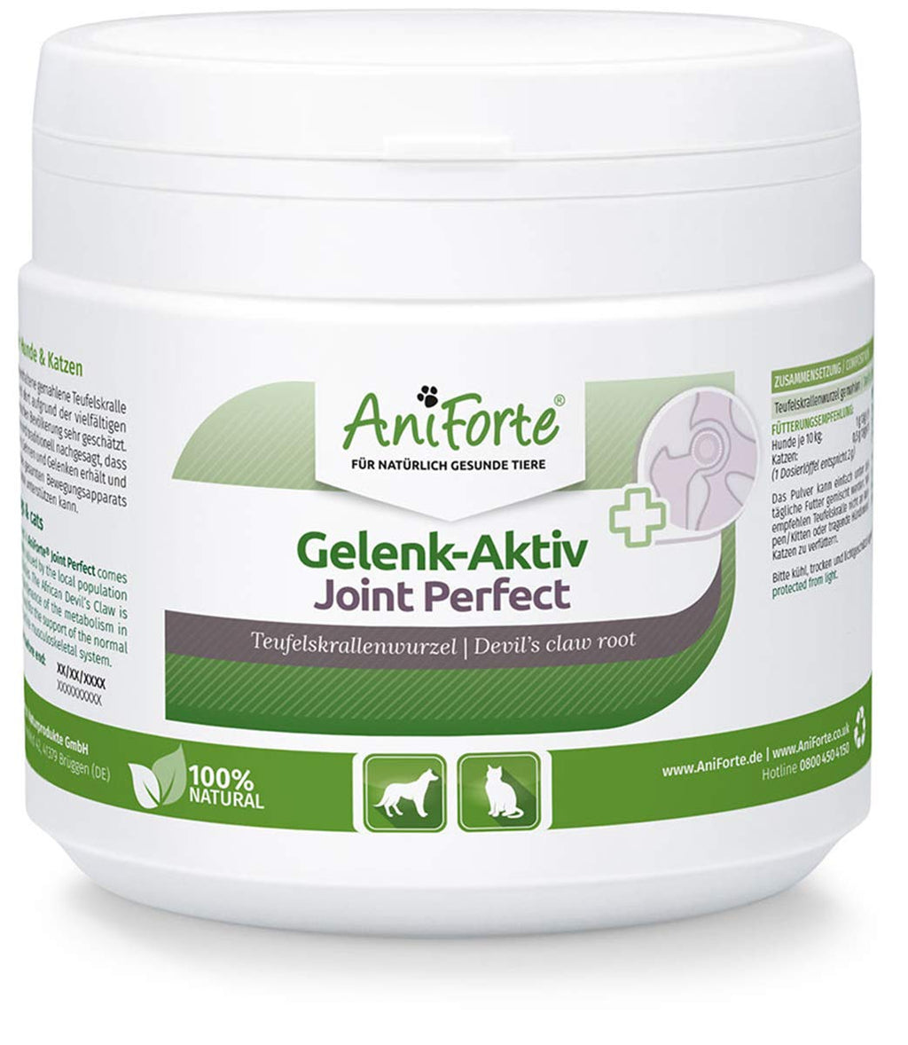 AniForte Devil’s Claw Root 250g: Joint Supplement for Dogs & Cats - Natural Joint Supplement for Stiff Joints, Ligaments & Tendons, Maintains Mobility - PawsPlanet Australia