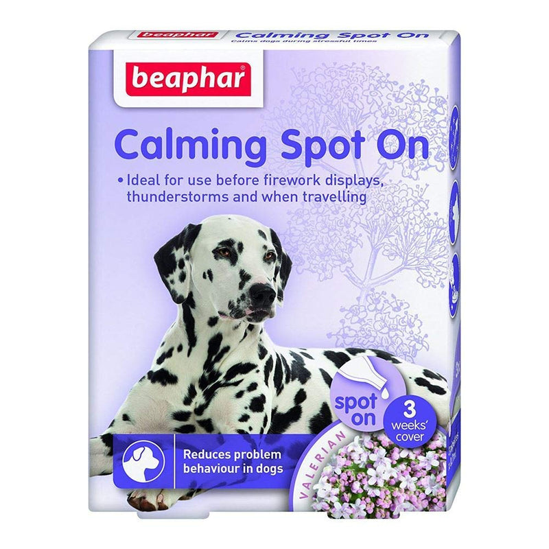 BEAPHAR UK Beaphar Calming Spot-On for Dogs 3wk pack of 1 - PawsPlanet Australia