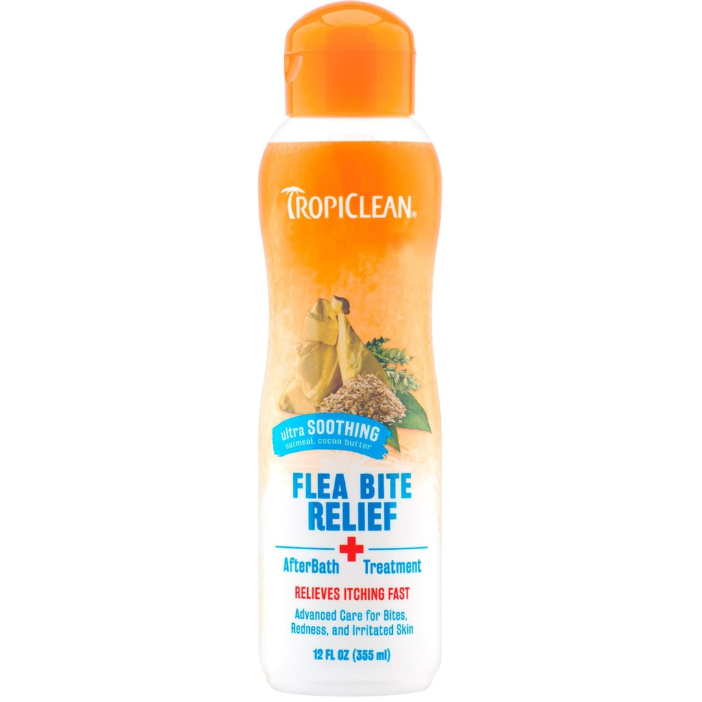 [Australia] - TropiClean Natural Flea and Tick Shampoo for Dogs and Puppies Afterbath Treatment 