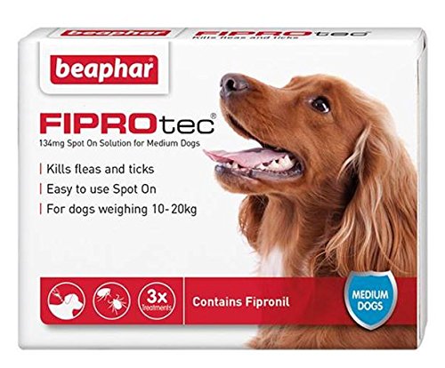 Fiprotec Spot On Medium Dog 3 Pipette Treatment - PawsPlanet Australia