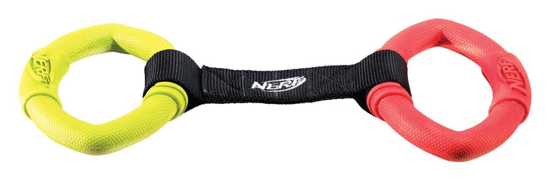 Nerf Dog Two-ring strap tug: 33 cm. - PawsPlanet Australia