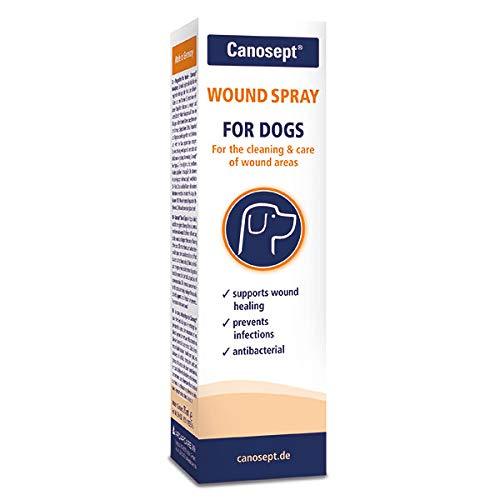 Canosept Wound Spray for Dogs 75ml - Antibacterial spray for cleaning wounds - Supporting wound healing and wound treatment - PawsPlanet Australia