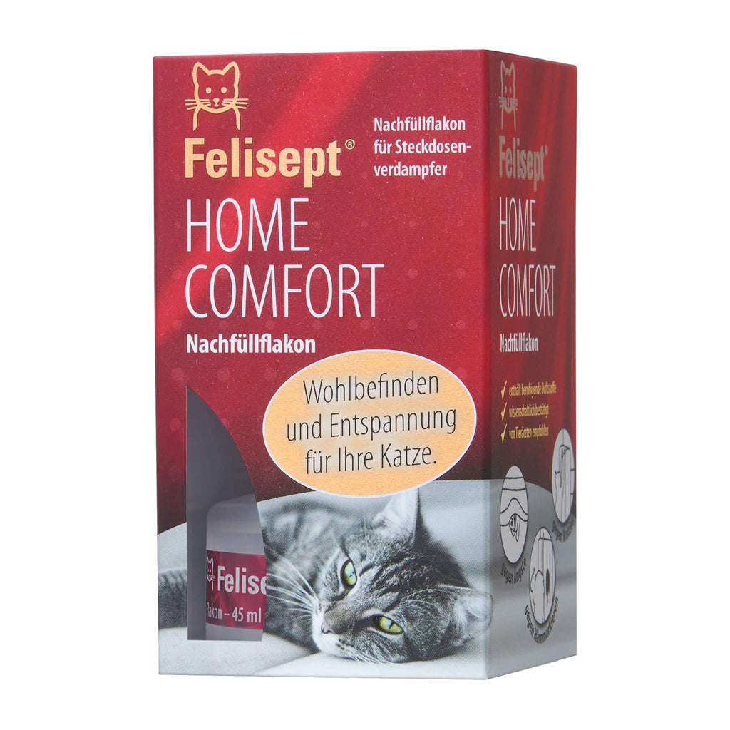 Felisept Home Comfort Plug-In Diffuser Refill 45ml - With natural catnip - Well-being and relaxation for cats - PawsPlanet Australia
