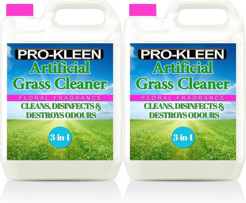Pro-Kleen 2 x 5 Litres Artificial Grass Cleaner Floral Fragrance Disinfectant + Deodoriser - PawsPlanet Australia