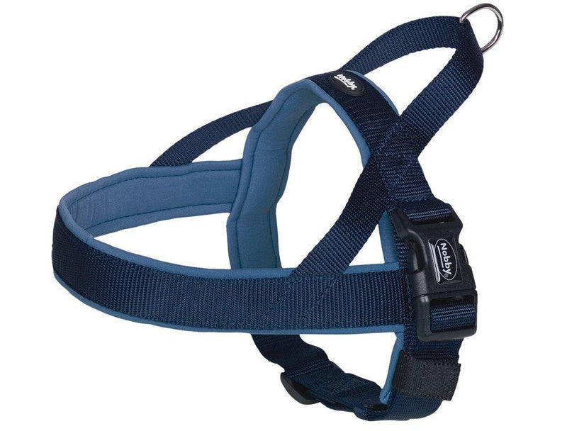 Nobby Classic Preno Norwegian Harness, 60-76 cm+46 cm/25-35 mm, Blue - PawsPlanet Australia