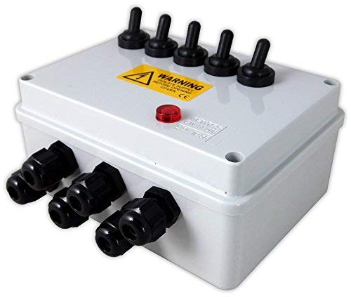 Aquacadabra 5-WAY POND GARDEN SWITCH BOX 5-Way Switch Box - PawsPlanet Australia