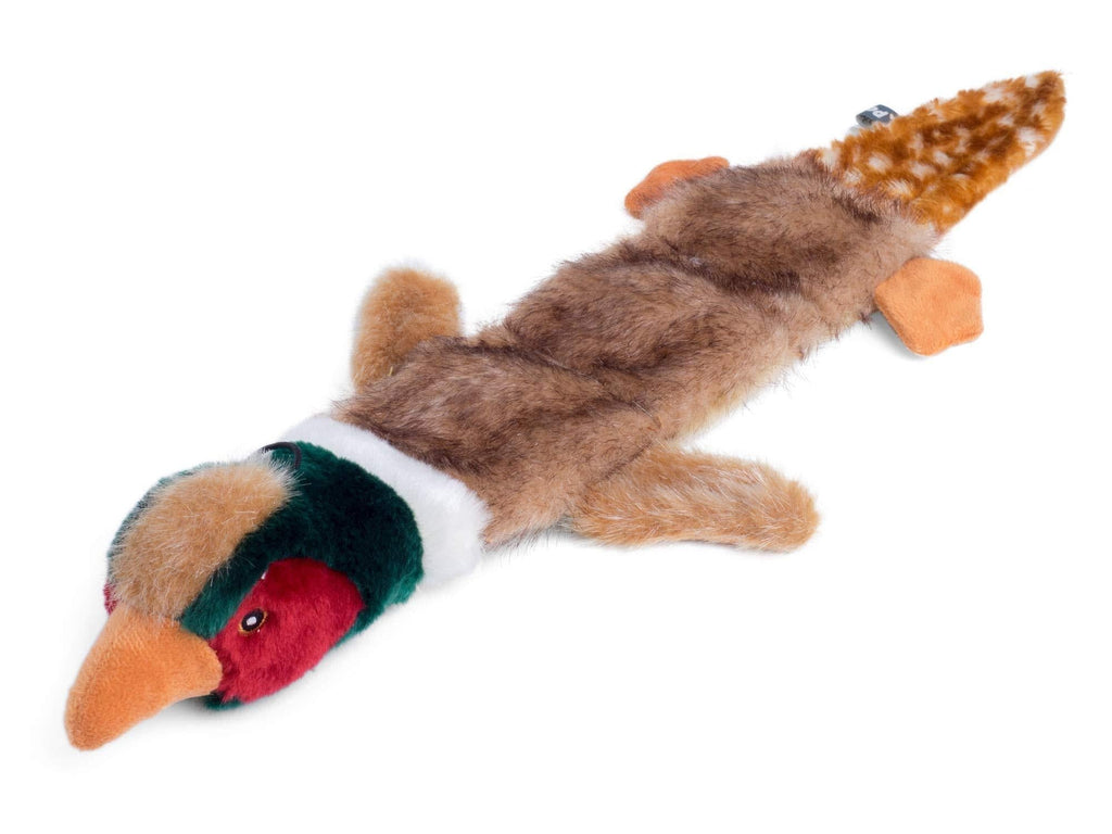 Petface Luxury Multi Squeak Pheasant Dog Toy - PawsPlanet Australia