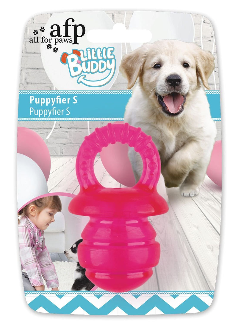 ALL FOR PAWS Little Buddy Puppyfier Dog Chew Toy, Large, Pink, 1.85 kg - PawsPlanet Australia