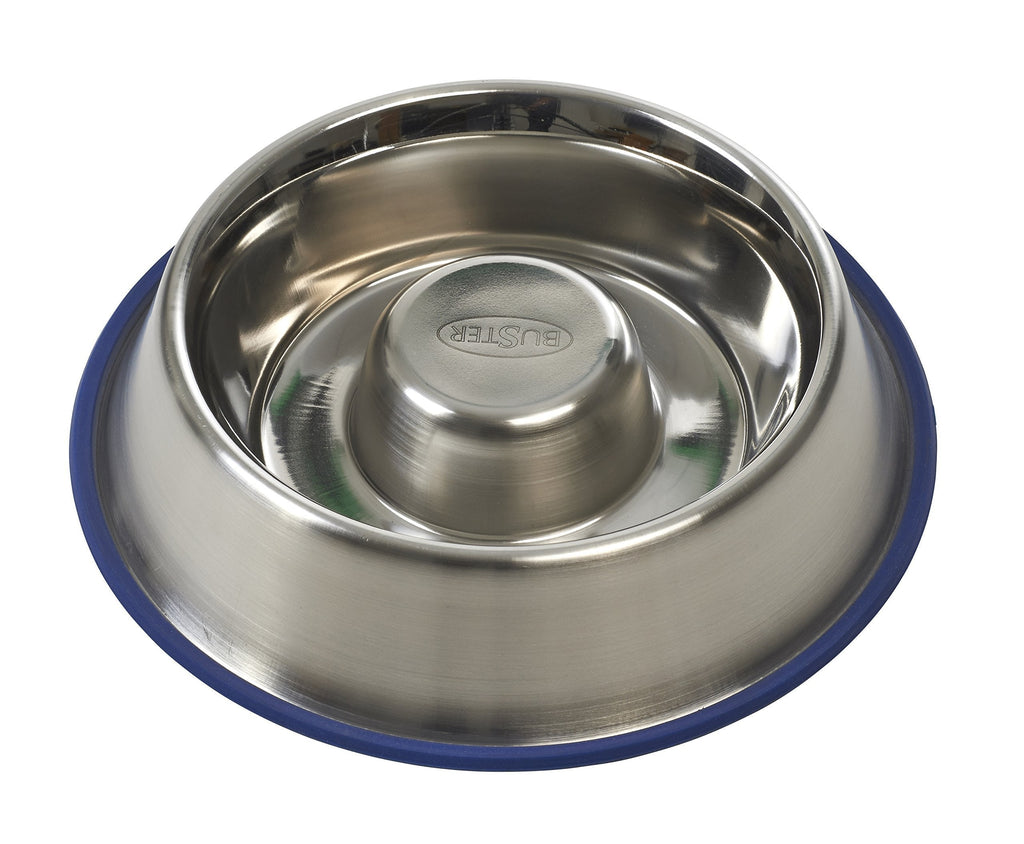 Buster Stainless Steel Slow Feeder for Dogs, Large - PawsPlanet Australia
