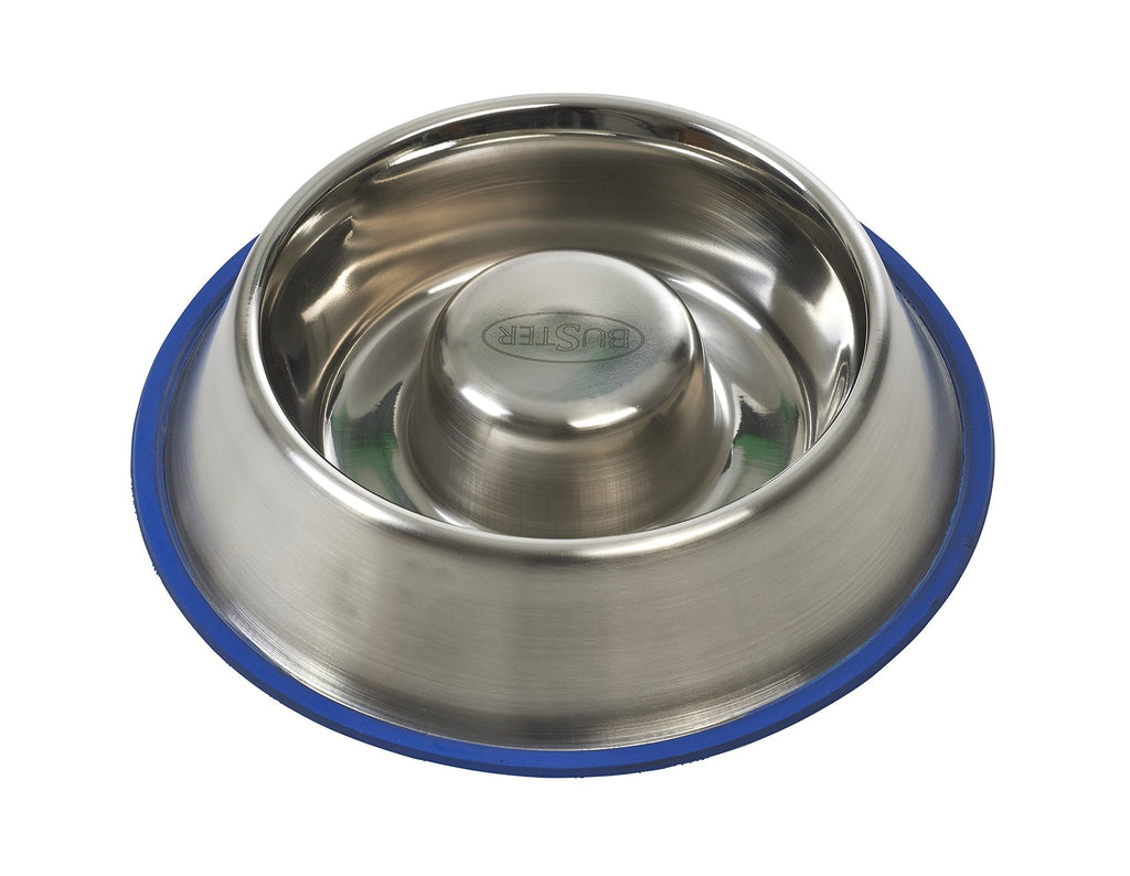 Buster Stainless Steel Slow Feeder for Dogs, Medium - PawsPlanet Australia