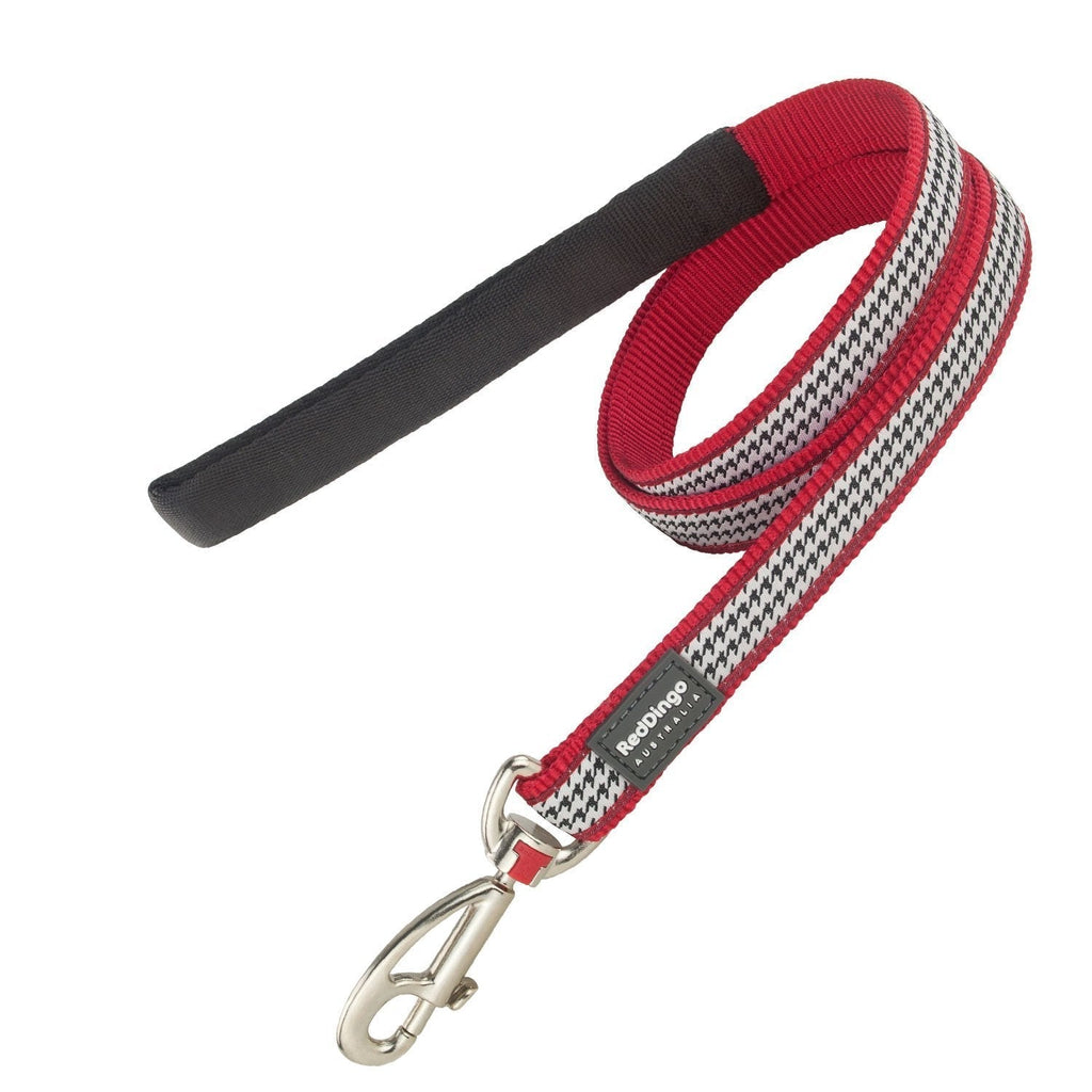 Red Dingo - Strap Style Red Medium Lead - PawsPlanet Australia