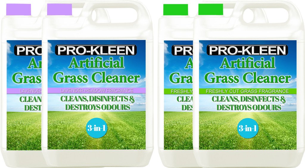 Pro-Kleen Freshly Cut Grass 10 Litres, Lavender 10 Litres Artificial Grass Disinfectant Outdoor Cleaner + Deodoriser - PawsPlanet Australia
