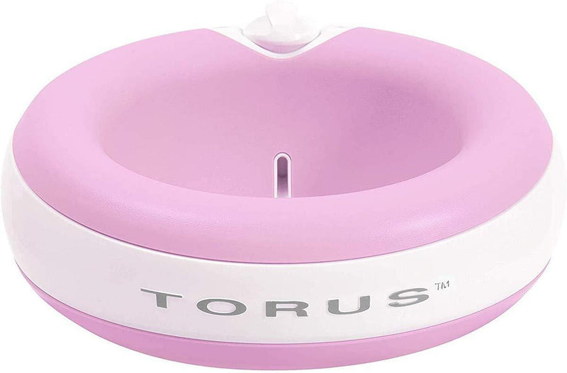 Torus 2-Liter Water Bowl, Pink - PawsPlanet Australia