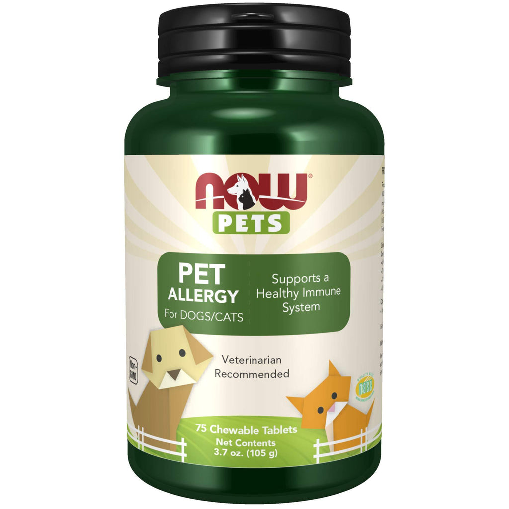 Pet Allergy for Dog and Cats 75 Tablets - PawsPlanet Australia