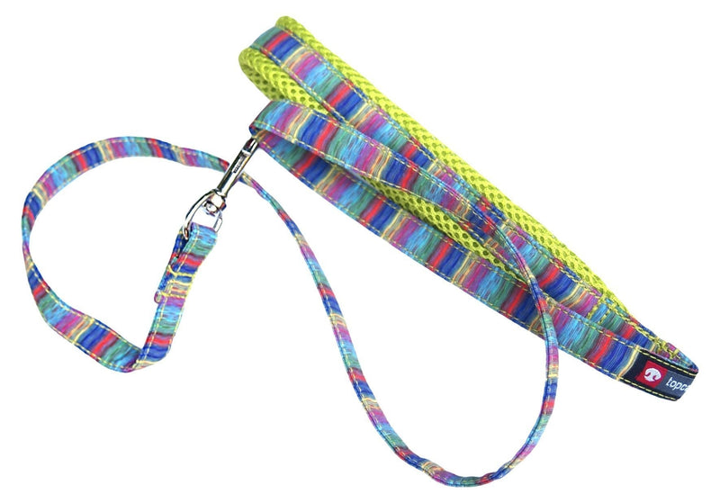 FinNero Nordic Lights Mesh Dog Leash with Comfortable Padded Handle - PawsPlanet Australia