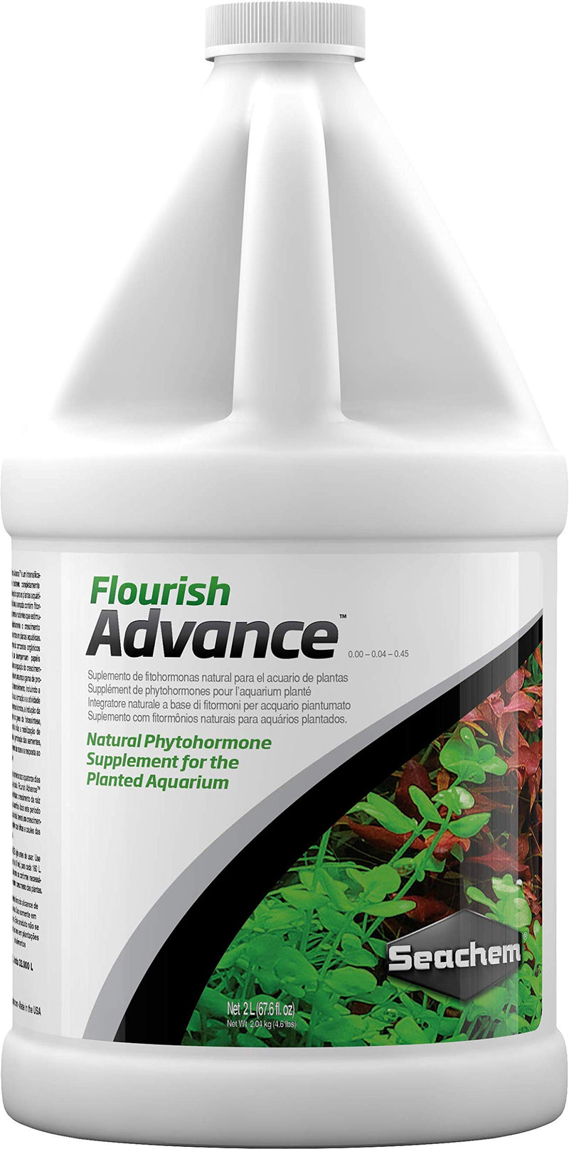 Seachem Flourish Advance Phytohormone Supplement, 2 Litre 2 L US - PawsPlanet Australia