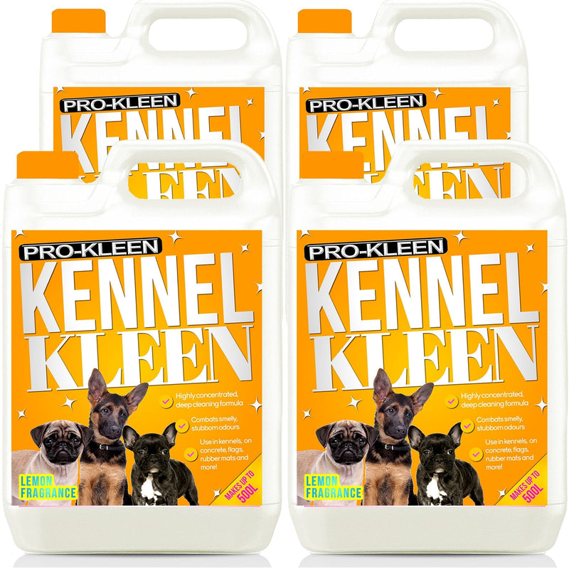 Pro-Kleen Kennel Disinfectant, Cleaner & Deodoriser (Lemon Fragrance) - 20L Pack - Tested according to DVG (German Veterinary Medical Society) - PawsPlanet Australia