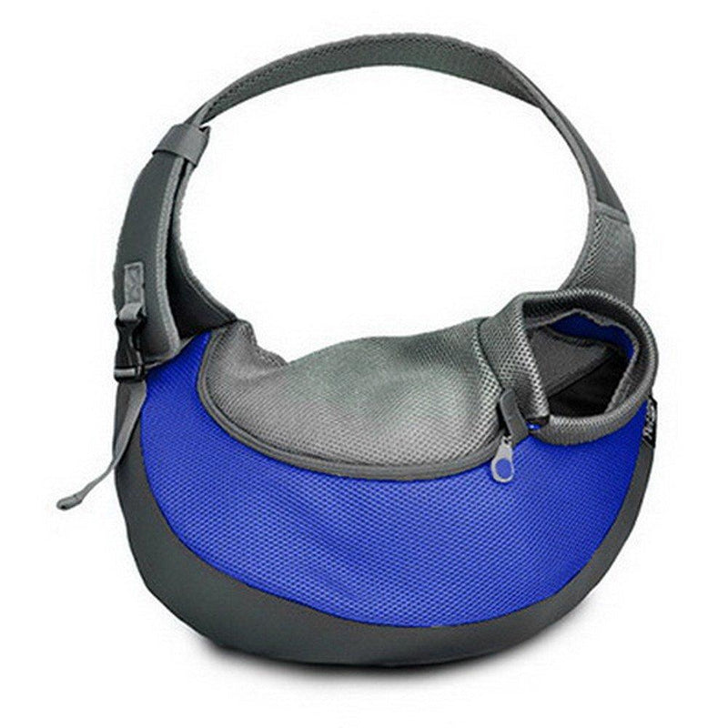 BIGWING Style Pet Sling Carrier for Dog Cat Pets Travel Shoulder Bags (L, Blue) L - PawsPlanet Australia