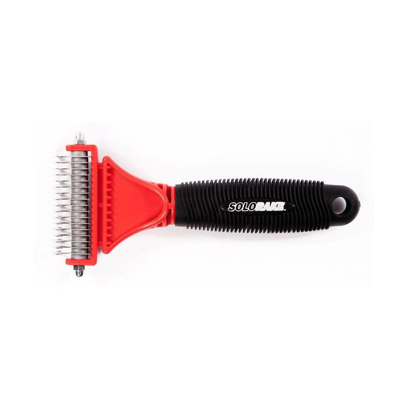 SoloRake - As you comb a horses mane or tail, the rake easily removes hair. ideal for shaping, finishing, thinning and creating a hand stripped look. by William Hunter Equestrian - PawsPlanet Australia