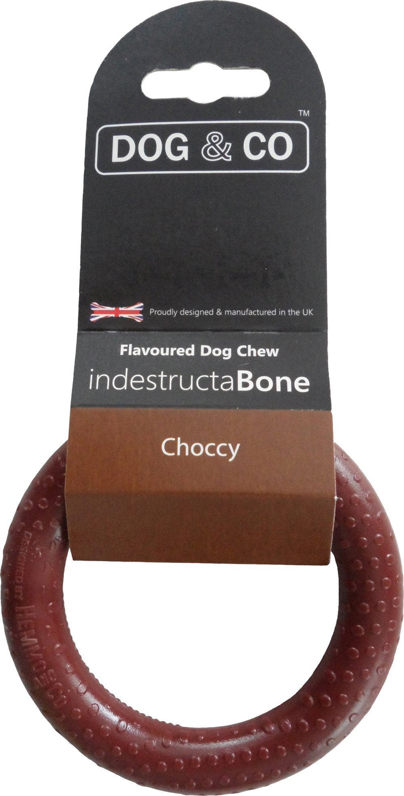 Dog & Co Chocolate Ring Dental Chew, Small, DDC4417 - PawsPlanet Australia