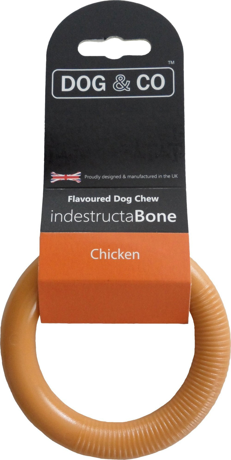 Dog & Co Chicken Ring Dental Chew, Small, clear - PawsPlanet Australia