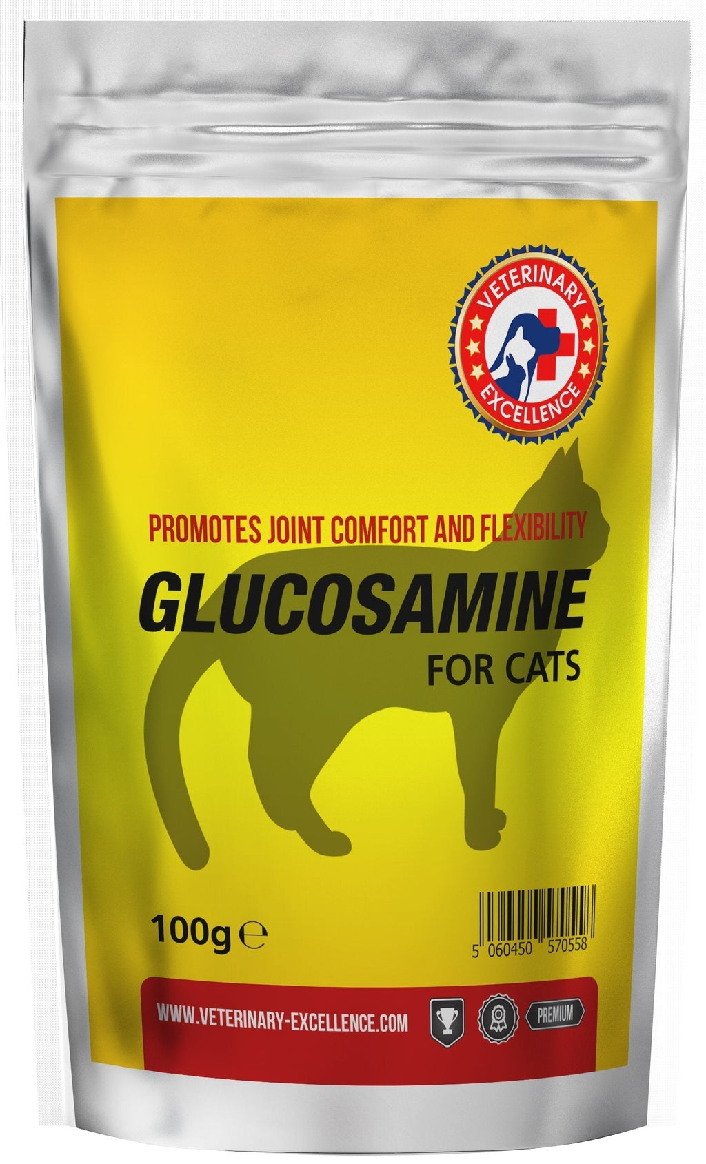 Glucosamine for Cats 100 g (Pack of 1) - PawsPlanet Australia
