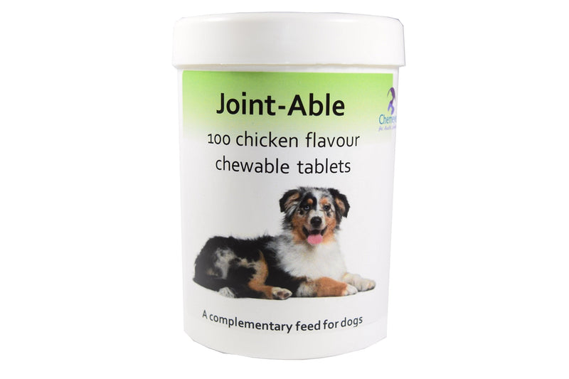 100 Dog Joint Health Tablet Pack - Chicken Flavoured - Glucosamine,Chondroitin MSM,Green Lipped Mussel,Turmeric,Vitamin C & Bromelain |Chewable tablets for dogs - PawsPlanet Australia