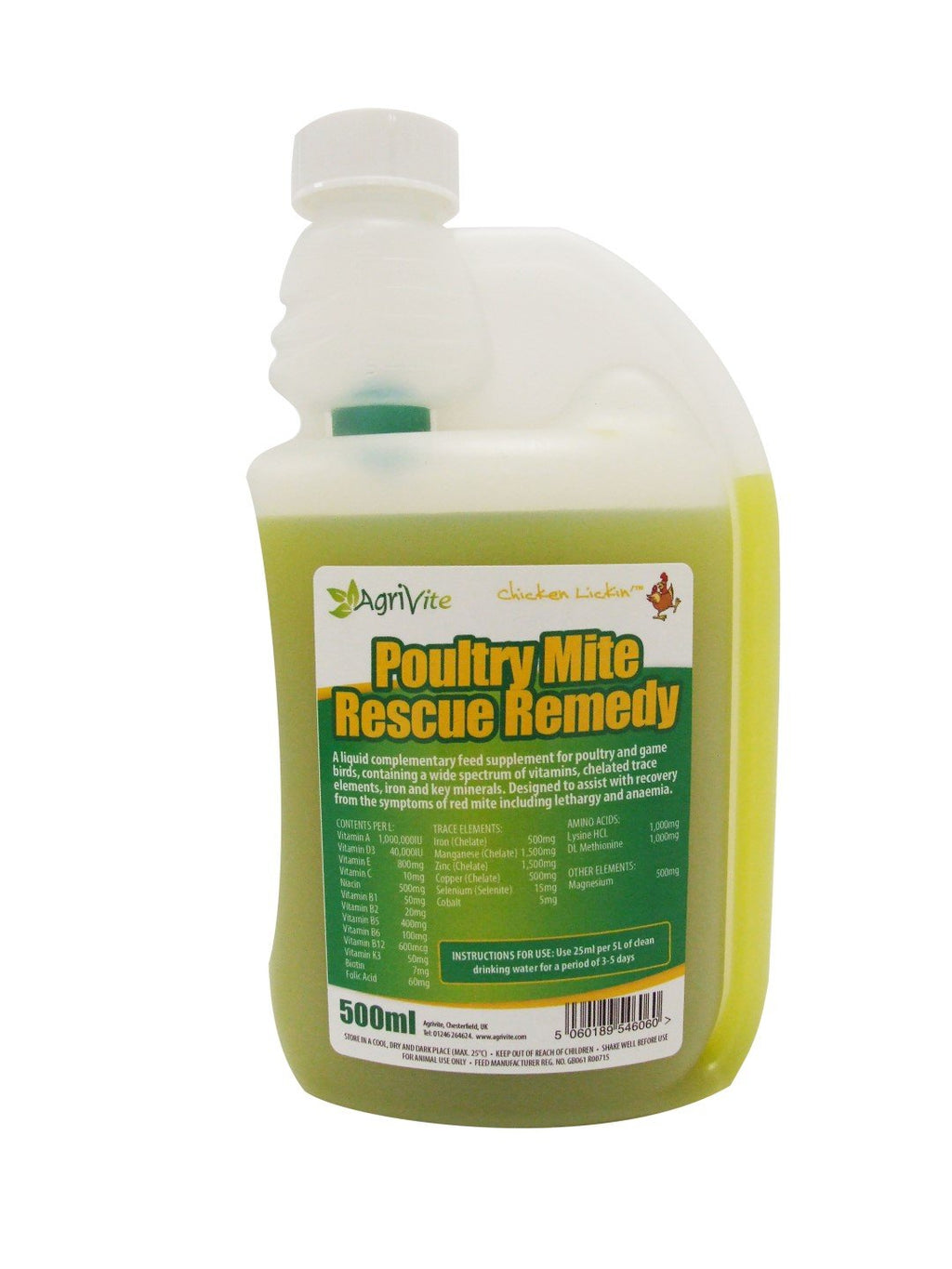 Other AGRIVITE POULTRY MITE RESCUE REMEDY, Clear - PawsPlanet Australia