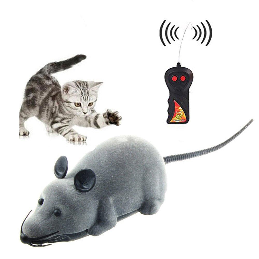 Wireless Remote Control RC Rat Mouse Toy For Cat Dog Pet Novelty Gift Funny Mouse Gray - PawsPlanet Australia