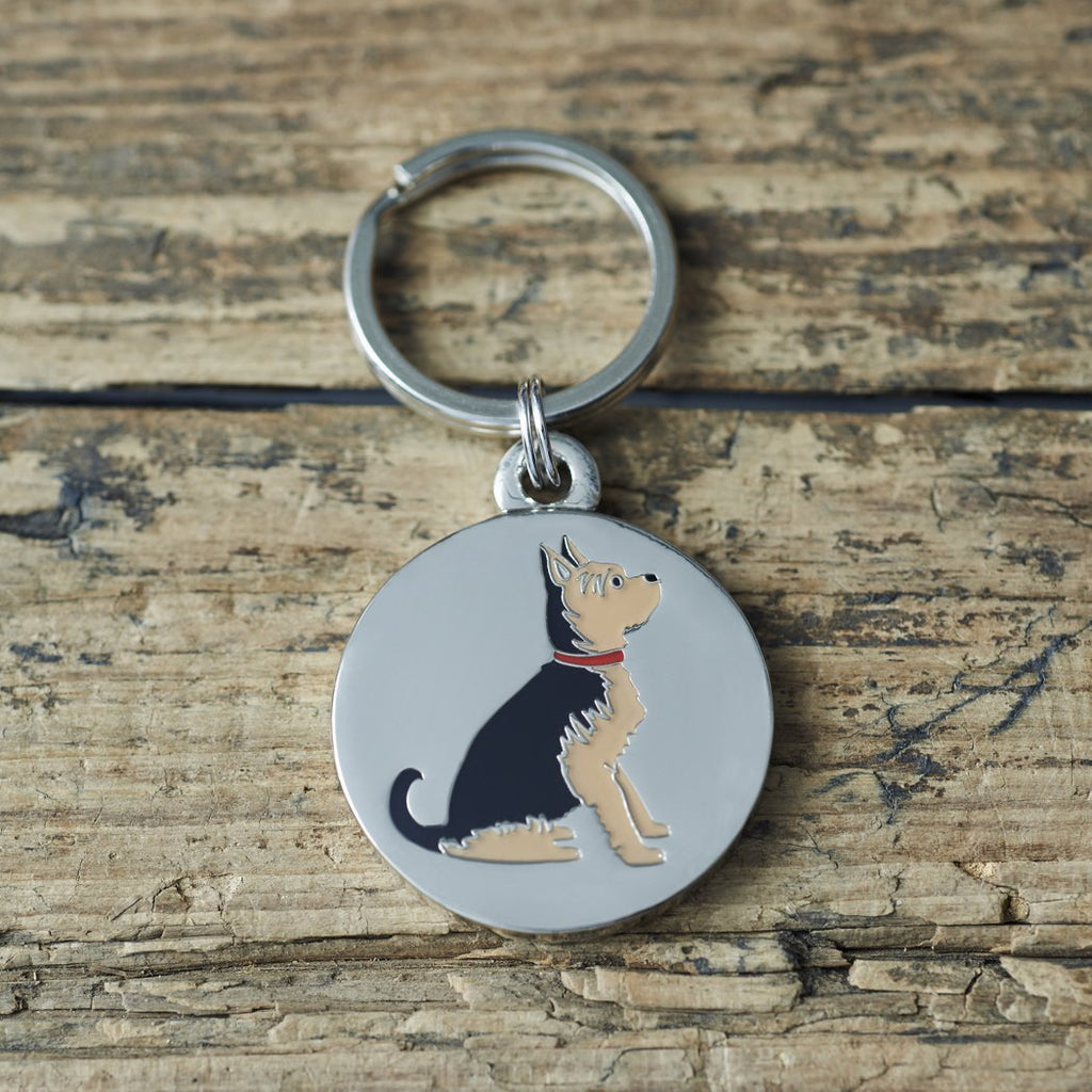 Yorkshire Terrier dog tag / keyring - PawsPlanet Australia