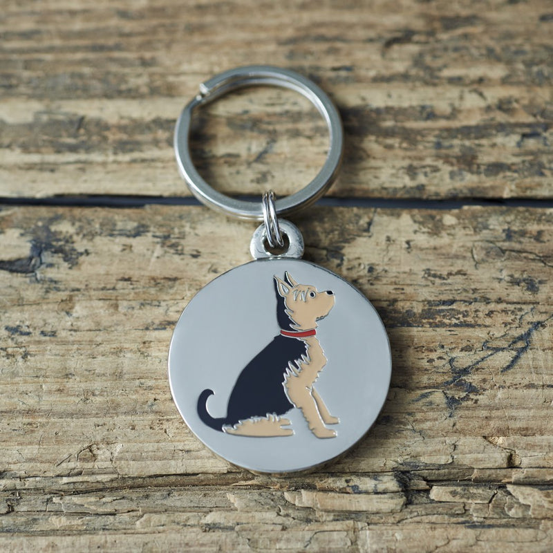 Yorkshire Terrier dog tag / keyring - PawsPlanet Australia