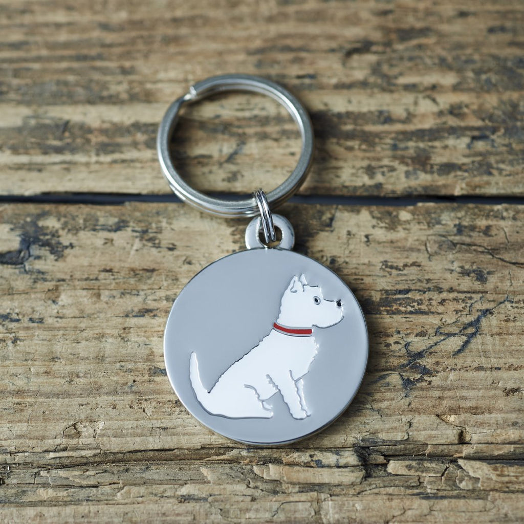 Sweet William Westie Dog Tag/Keyring - PawsPlanet Australia