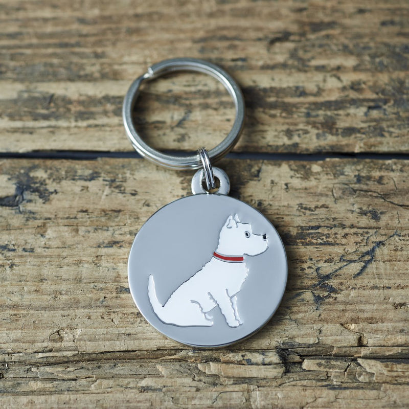 Sweet William Westie Dog Tag/Keyring - PawsPlanet Australia