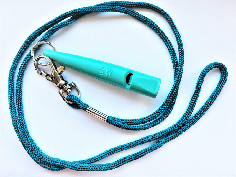 ACME 210.5 Dog Whistle - Turquoise with lanyard - PawsPlanet Australia